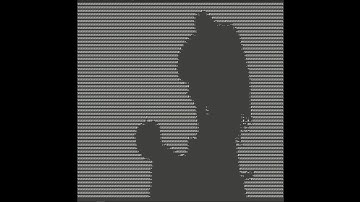 Bad Apple!! on Command Prompt