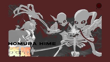 Homura Hime - A Hack and Slash Bullet Hell Game Where You Are An Anime Demon Hunter
