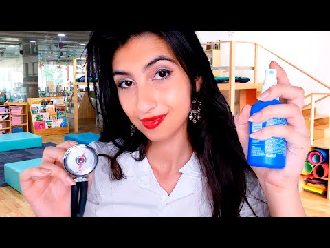 ASMR Enfermeira da escola cuidando de você 💊