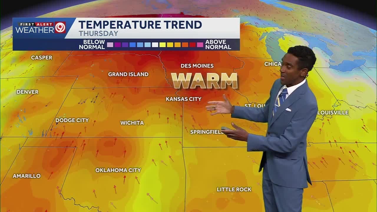 Warm and dry for the rest of the week and weekend in Kansas City - YouTube