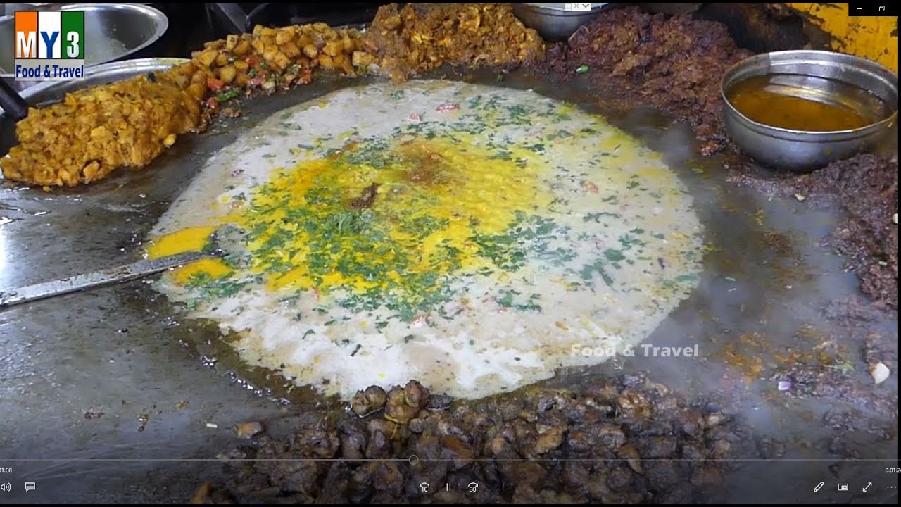 TAWA CHICKEN MASALA - Mohammed Ali Road in Mumbai - Mumbai Street Food | STREET FOOD