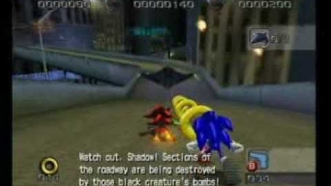 Shadow the Hedgehog Walkthrough: Lethal Highway (Hero)
