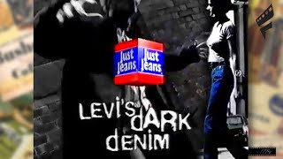 Levi's 501 Dark Denim Just Jeans Dark Side 1990S Advertisement Australia Commercial Ad