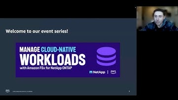 Automate & Scale Database in the Cloud with Amazon FSx for NetApp ONTAP Webinar