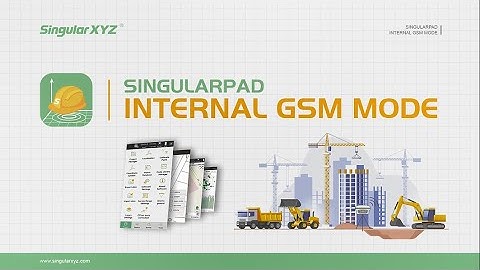 SingularPad Tutorial | Internal GSM Work Mode