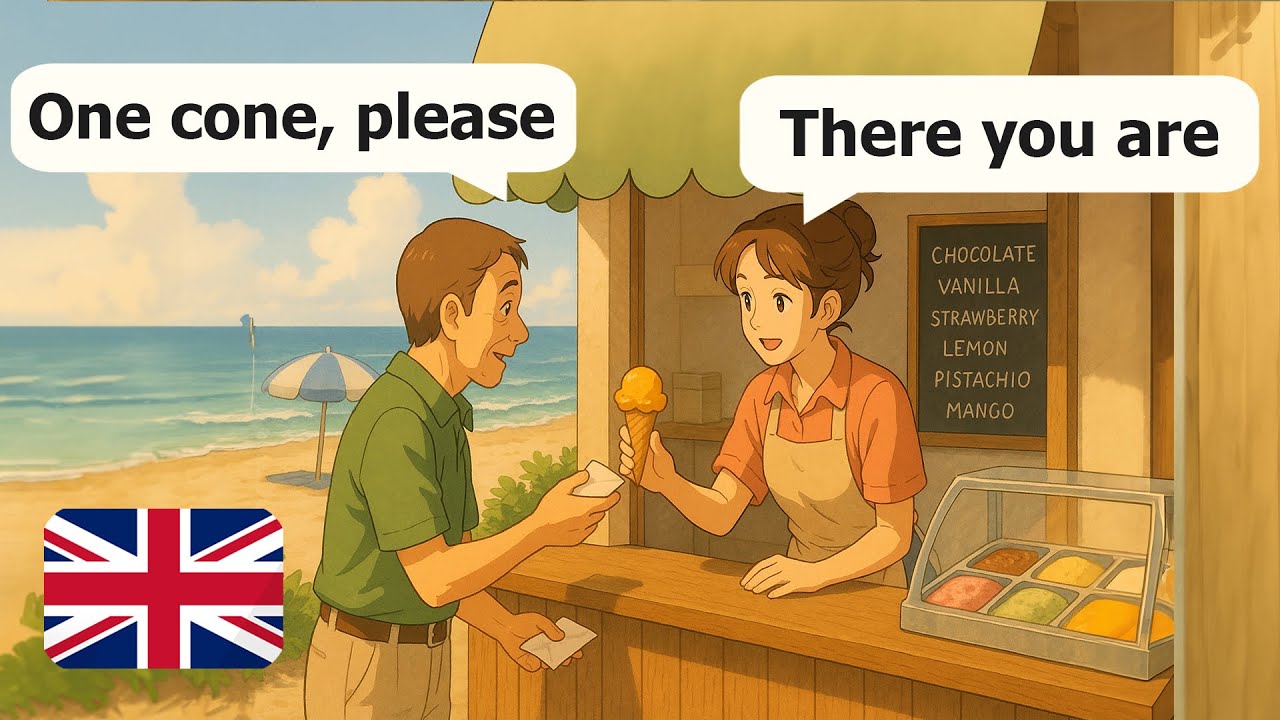 Ежедневные английские разговоры для начинающих (A1-A2) | 10 коротких английских диалогов на пляже