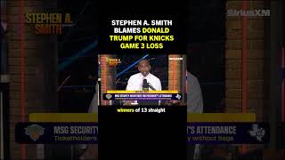 Stephen A. Smith BLASTS Trump for ruining Game 3 for the Knicks