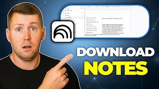 How to Download Notes From NotebookLM - Quick Tutorial
