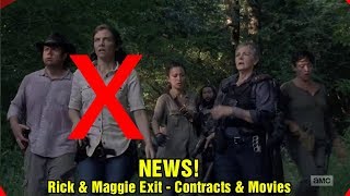 Twd News Rick And Maggie Exit - Contracts And Movies