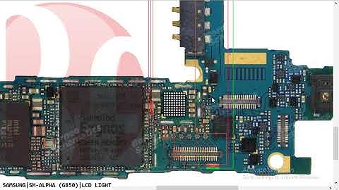 Samsung ALPHA SM G850 LCD Light No Grapice Problem Hardware Solution