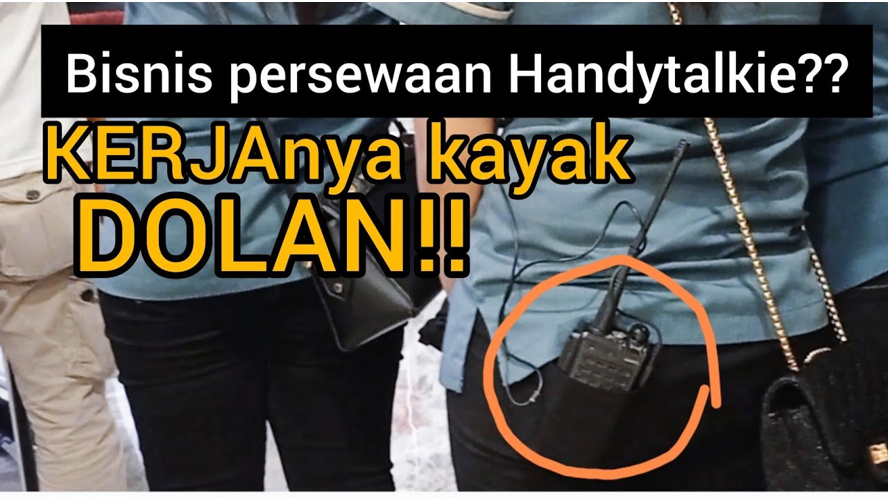 ide usaha 2021 RENTAL Handytalkie