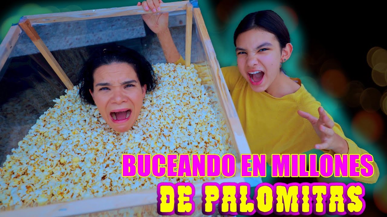 BUCEANDO EN MILLONES DE PALOMITAS | AnaNana TOYS
