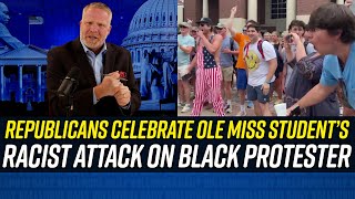 Republicans DELIGHT IN RACIST ABUSE of Black Student Protester on Ole Miss Campus!!!