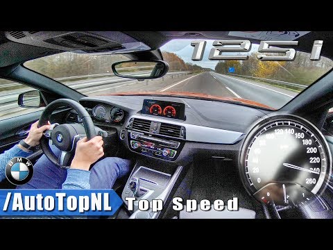 BMW 1 Series F20 125i M Sport | ACCELERATION & TOP SPEED On AUTOBAHN By AutoTopNL