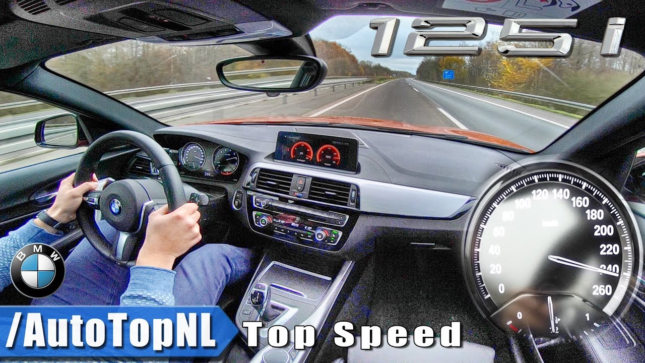 Bmw 1 Series F 125i M Sport Acceleration Top Speed On Autobahn By Autotopnl Youtube