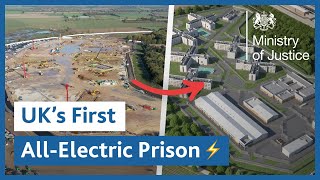 UK's First All-Electric Prison by Ministry of Justice 2,366 views 1 year ago 1 minute, 9 seconds