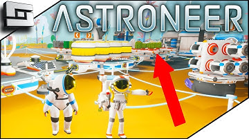 Organic Power Plant!  New Astroneer Building Update - Astroneer Multiplayer Gameplay