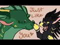 Just like you//Wof meme//Sundew and Bumblebee