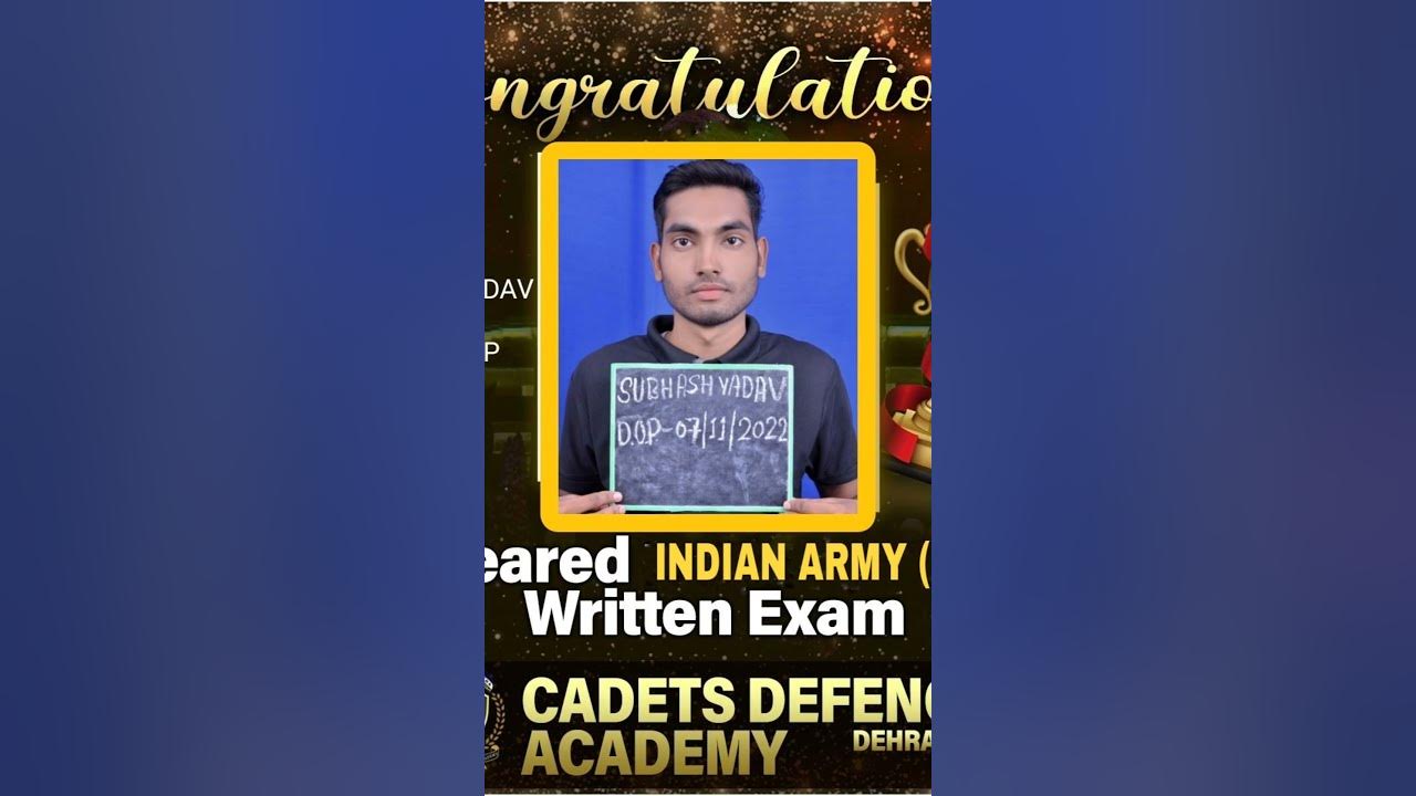 I Cleared Indian Army Clerk Exam 2023 i-cleared-indian-army-clerk-exam-2023