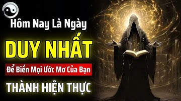 ĐỪNG CHẦN CHỪ! HÔM NAY LÀ NGÀY DUY NHẤT ĐỂ BIẾN MỌI ƯỚC MƠ CỦA BẠN THÀNH HIỆN THỰC | MẬT MÃ CỔ NHÂN