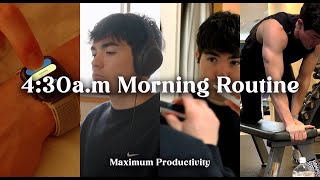 4:30am morning routine (2023) | How to Stay Productive & Get Stuff Done by Peace Gates 6,383 views 1 year ago 4 minutes, 14 seconds