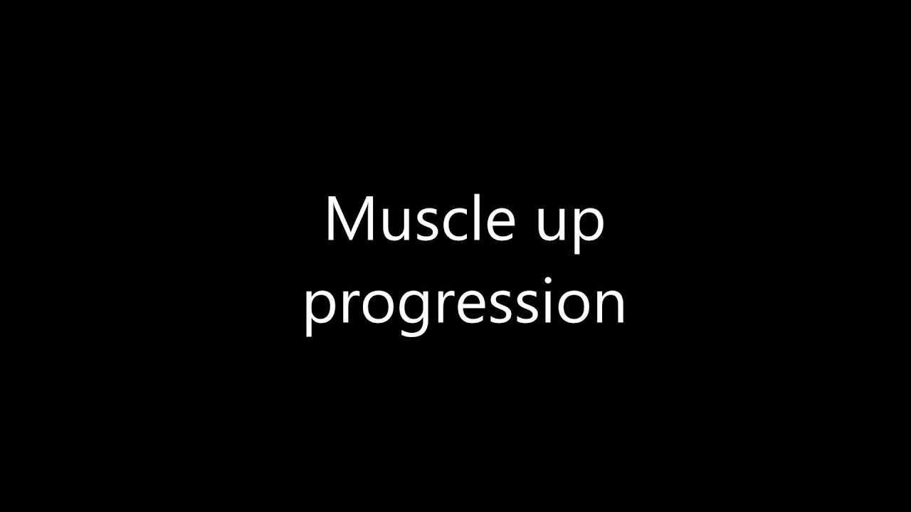 From Zero to Hero - muscle up progression