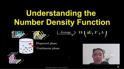Introducing the Number Density Function in Population Balance Modelling!