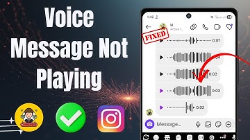 Fix Instagram Voice Messages Not Playing Problem (Quick & Easy) || insta Voice Message Not Working