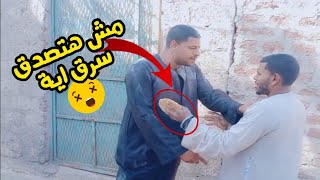 اغبي حرامى هتشوفه فى الصعيد وخد ضرب محترم