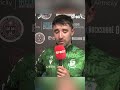 SSE Airtricity Player of the Match Enda Stevens after a historic win at the Dalymount Park