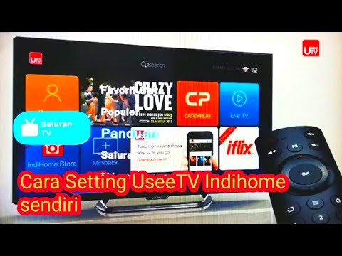 Cara Setting UseeTV Indihome sendiri mudah || Adoy 88