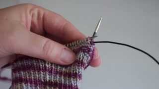 How To: work a reverse purl stitch