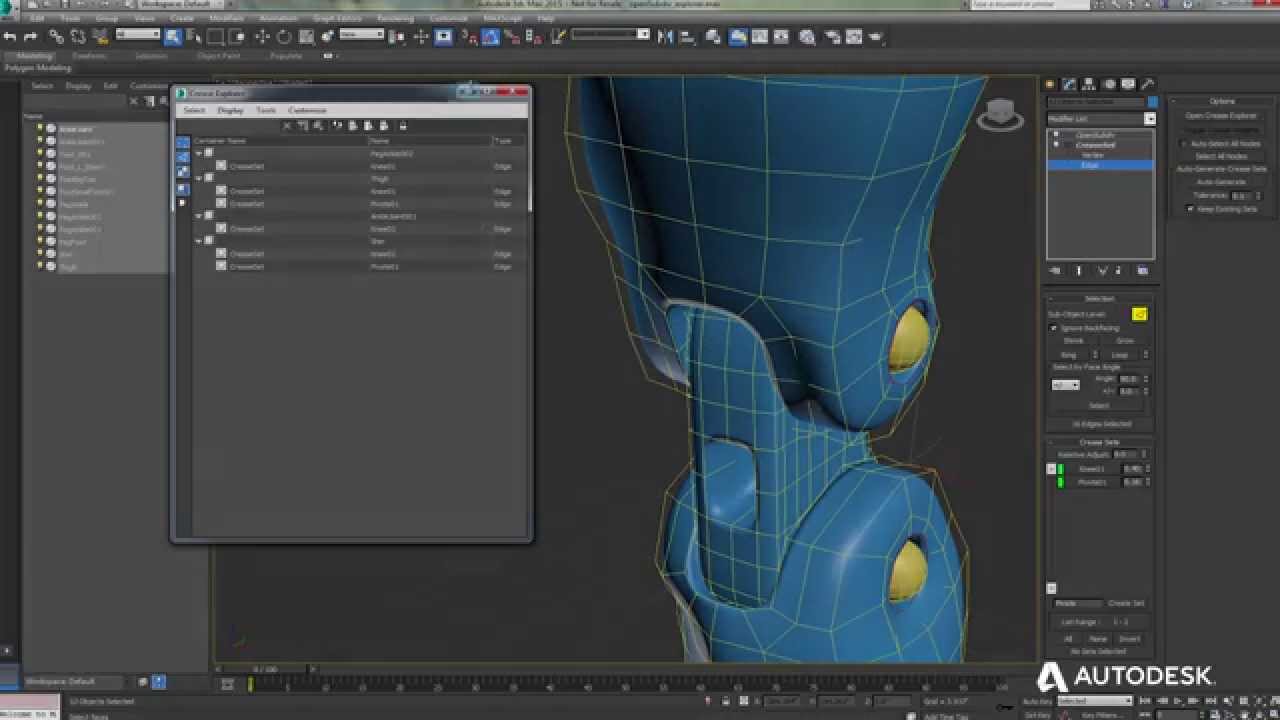 3ds Max 15 Extension 1 Working With Opensubdiv Youtube