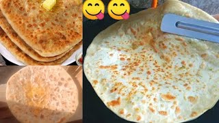 Aloo Paratha Recipe - Dhaba Style | Crispy & Soft Step by Step || Hoor Food TV  screenshot 4