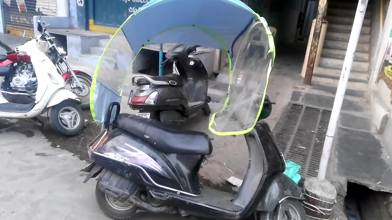 two wheeler rain protector