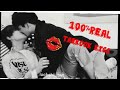 Taekook vkook kiss  100 pure real