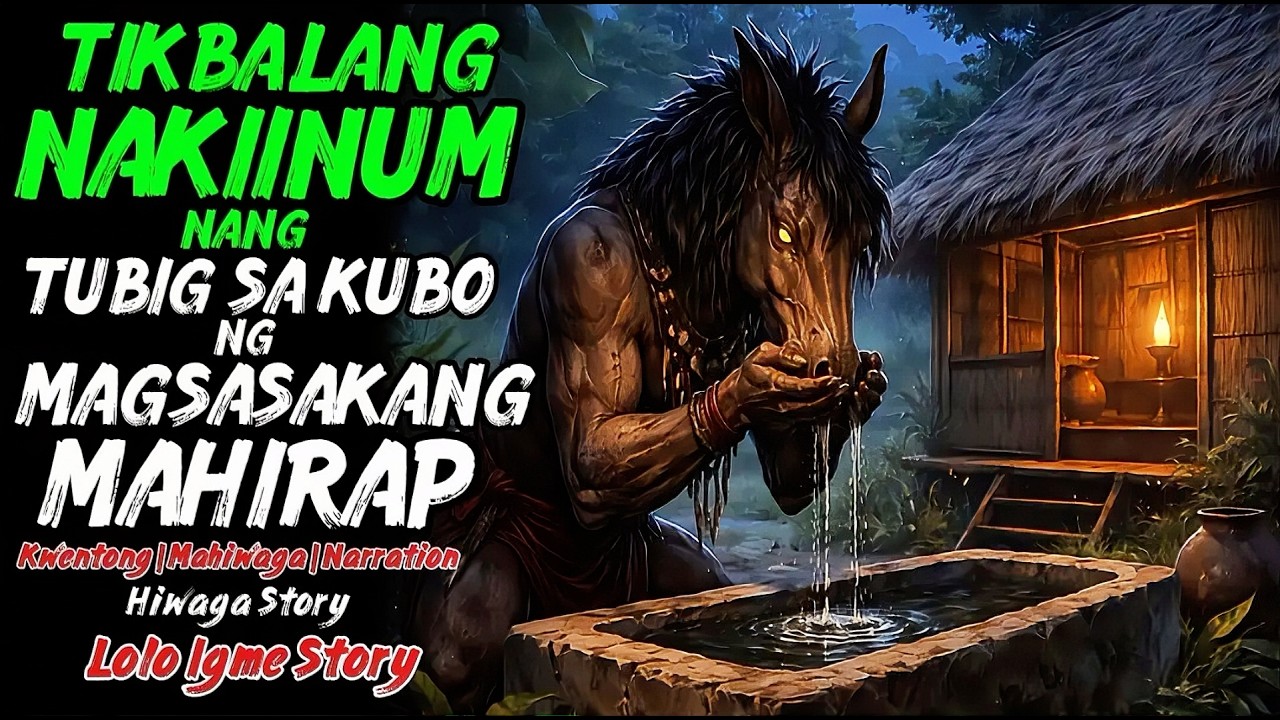 UHAW NA TIKBALANG NAKIINUM NG TUBIG SA KUBO NG MAHIRAP NA MAGSASAKA | True Story