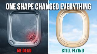 Why Aren't Airplane Windows Square? The Deadly 1954 Answer.