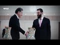 الشرع ينشر مشاهد من لقائه برئيس إقليم كوردستان نيجيرفان بارزاني خلال زيارته لدمشق اليوم