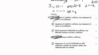 Grockit GMAT Quantitative - Data Sufficiency: Question b25b35ff
