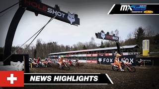 News Highlights EMX125 Presented by FMF Racing Race 1 | 2026 MXGP of Switzerland