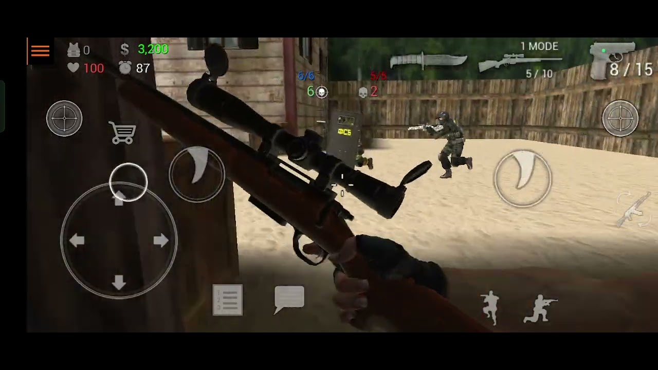 Aku mencoba untuk memenangkan pertandingan ini !!!! - spesial forces group 2 