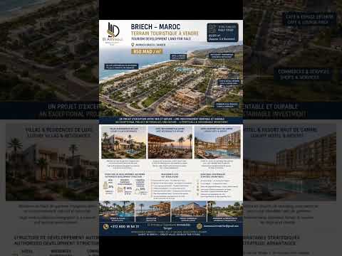 Coastal Tourism Investment Opportunity in Briech, Morocco