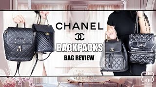 chanel filigree backpack