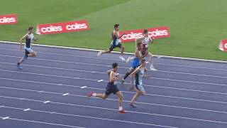 200m U14M H1 Liam Cole 24.95 -2.8 Australian Athletics Championships 2019