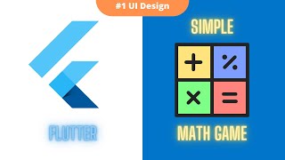 Simple Math Game in Flutter | #1 UI Design | Raj Jani screenshot 2