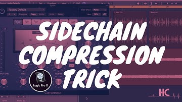 Side Chain Compression (Using a drum loop) | Music Production Tutorial Hindi | Logic pro x