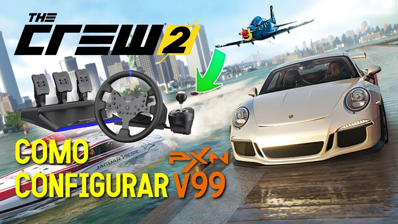 Como CONFIGURAR THE CREW 2 no PXN V99/V10 + Como mapear os botões