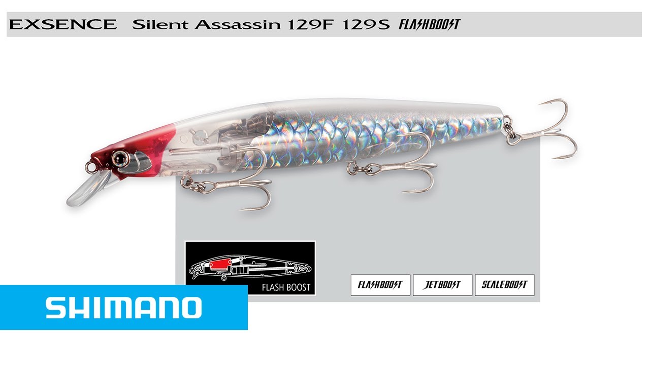 Shimano fishing Exsence Silent Assassin Floating Minnow 140 mm 23g  Multicolor