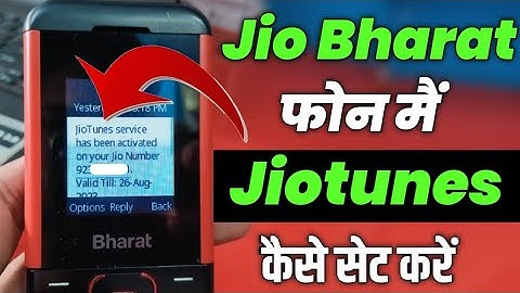 Jio Bharat Phone Main Jio Tunes Kese Set Kare 🔥🔥 | Jio Bharat Phone 2023 Jio Caller Set Kese Kare 🔥🔥